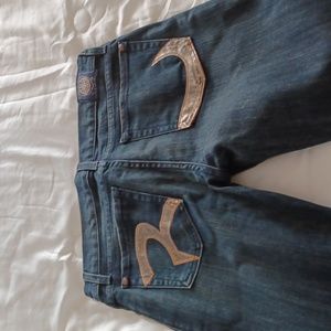 Ladies gently used designer jeans